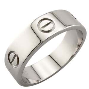 CARTIER 18k Silver Love Ring